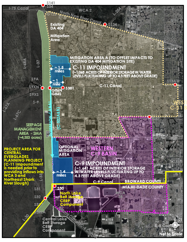 map of BCWPA project area map of BCWPA project area